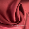 Red Color Pure Polyester Textile para prendas